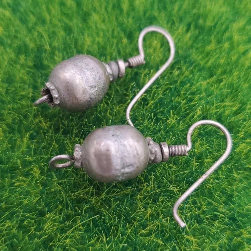 Antique Elegant Silver Drop Earrings E1023